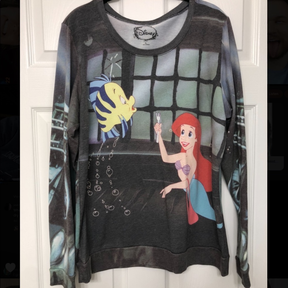 Disney Little Mermaid Long Sleeve